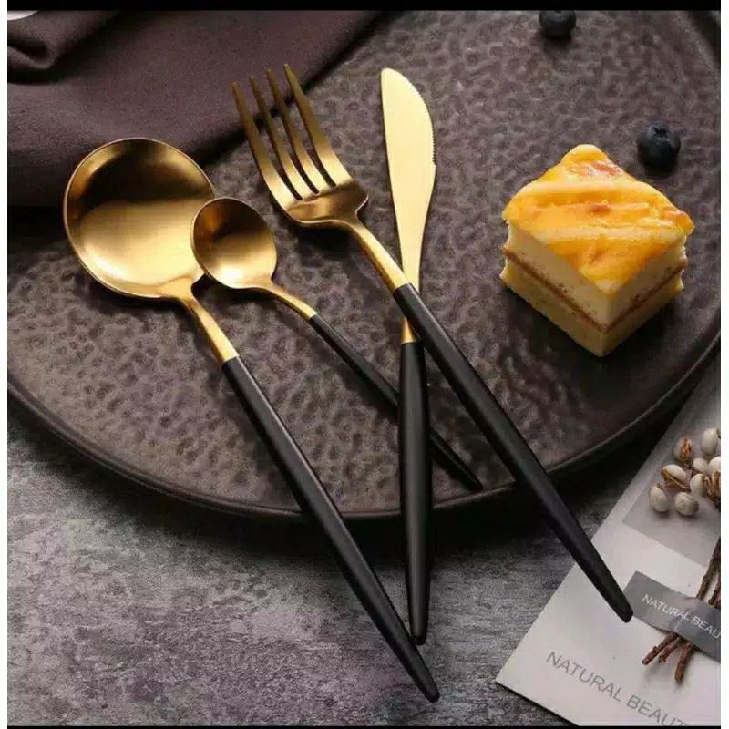 set sendok korea stainless steel 24pcs