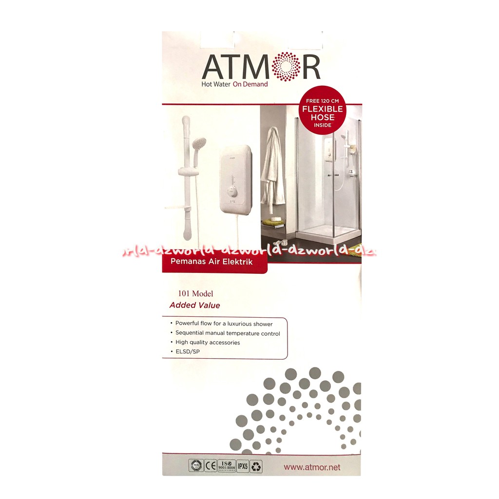 Atmor Hot Water On Demand 101 Model Elcb Alat Pemanas Air Instan