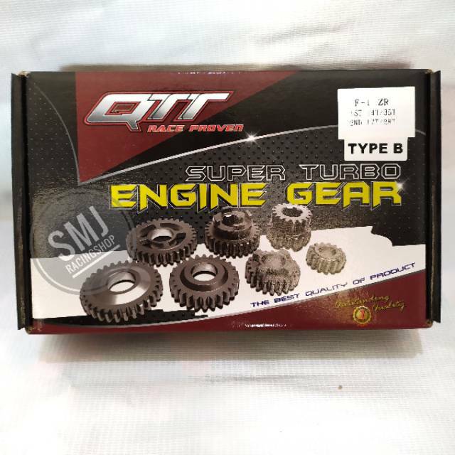 Gigi Rasio Gear box Yamaha F1ZR Merk QTT Racing not moto1 yypang