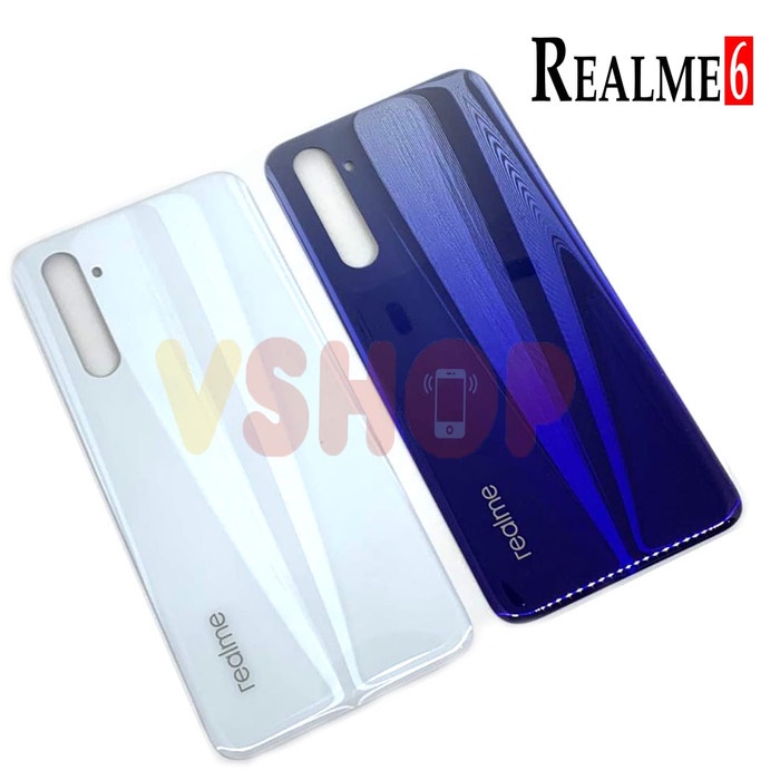 Backdoor Back Door Back Cover Tutupan Baterai Belakang Realme 6