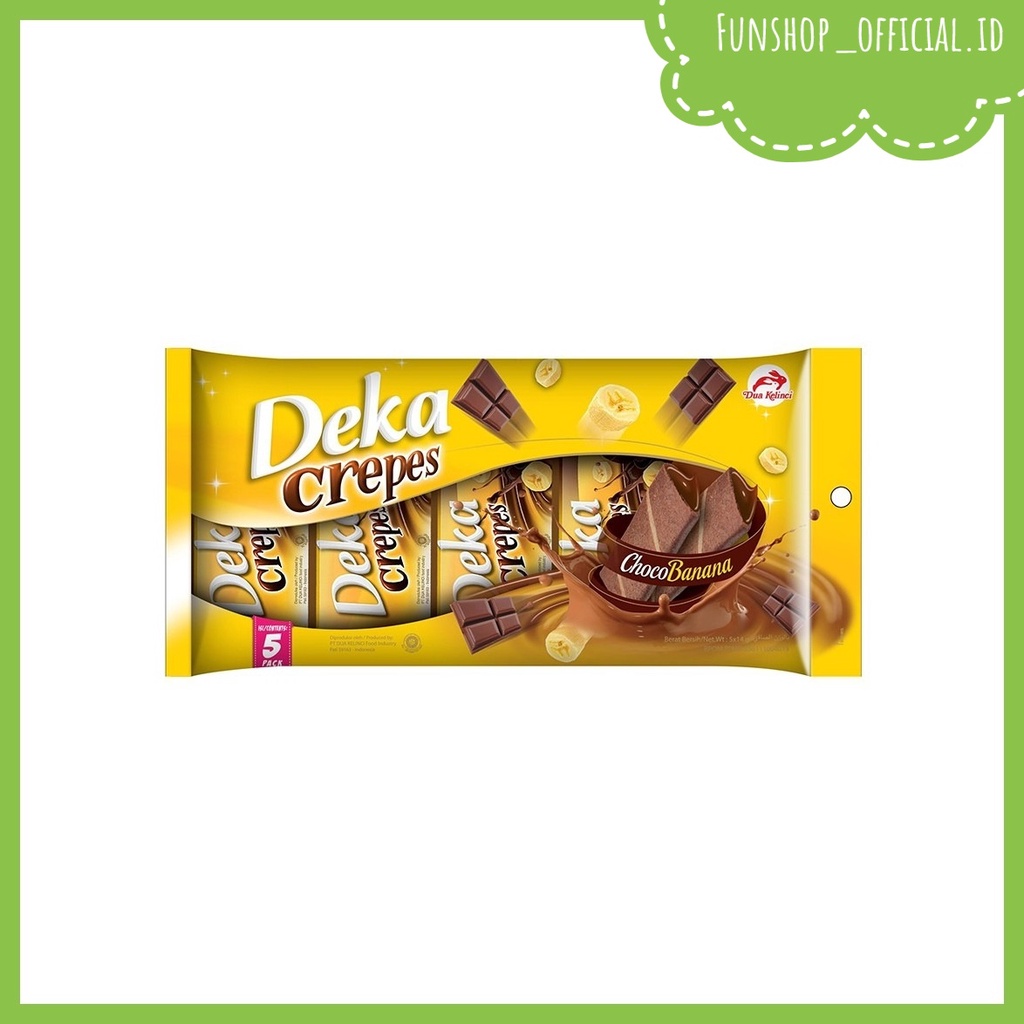 

DEKA CREPES 70 GRAM - CEMILAN WAFER RENYAH