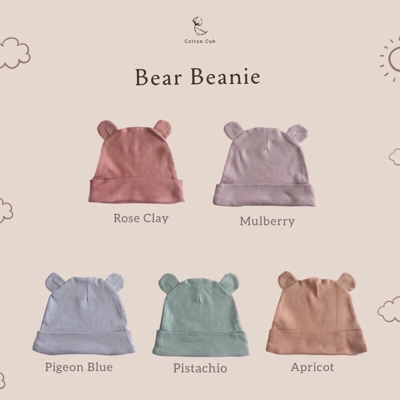 COTTON CUB BEAR BEANIE / KUPLUK BAYI