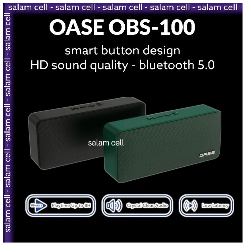 Speaker Bluetooth Olike/Oase OBS-100 Original Garansi Resmi