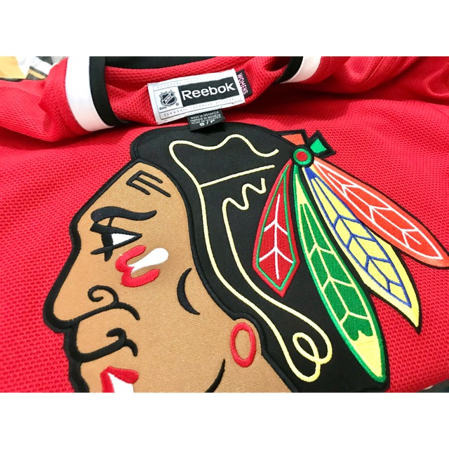 Preloved NHL Reebok Chicago Masih Baru Full tag