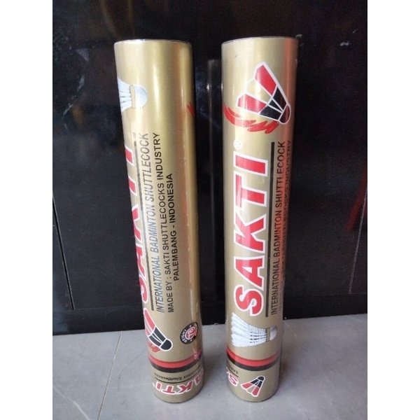 SHUTTLECOCK BOLA BADMINTON SAKTI GOLD