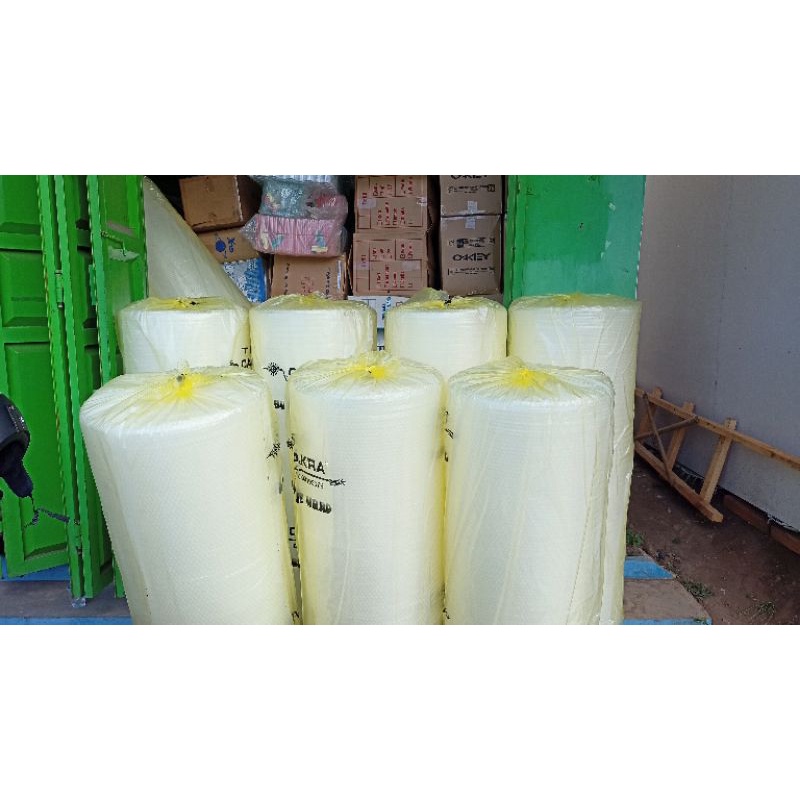 

buble wrap murah 125cm x 50cm (bahan tebal tdk mudah kempes)
