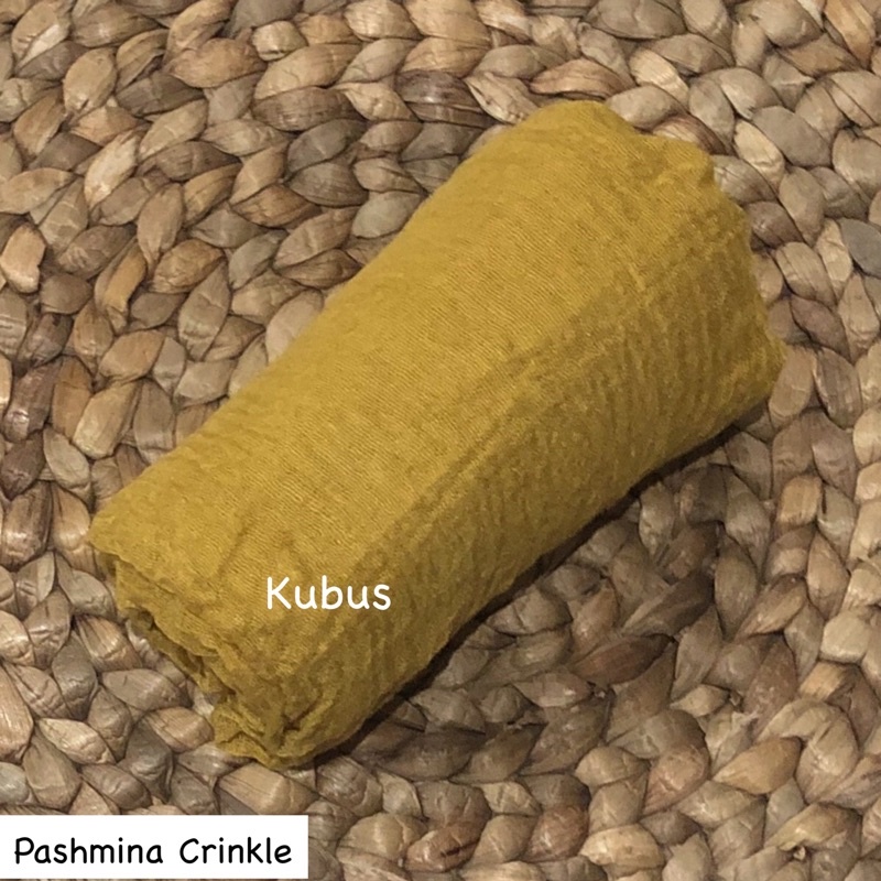 Pashmina crinkle Part 1 Hijab pasmina kusut Lavanya By Azzara-Kubus
