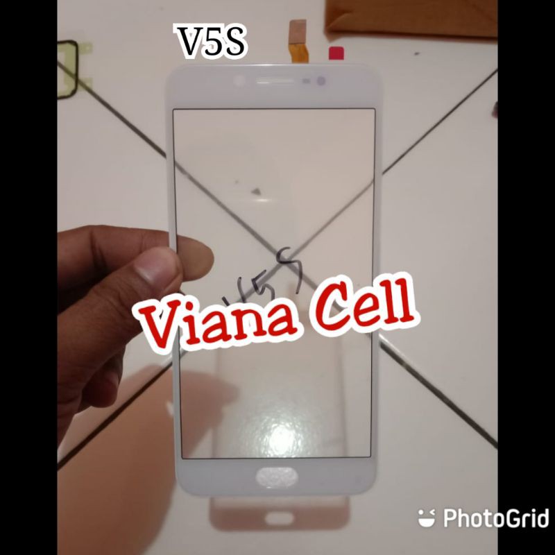 TOUCHSCREEN LAYAR SENTUH VIVO V5 V5S Y67 TC TS KACA DEPAN LCD ORI