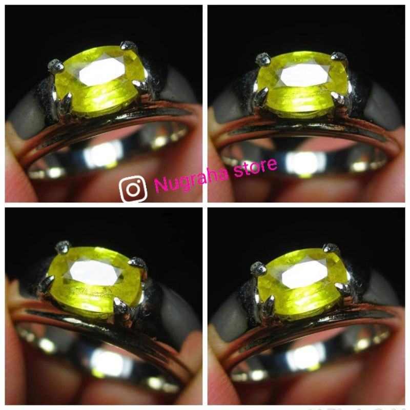 TERLARIS NATURAL YELLOW SAPPHIRE SRILANKA LADIES