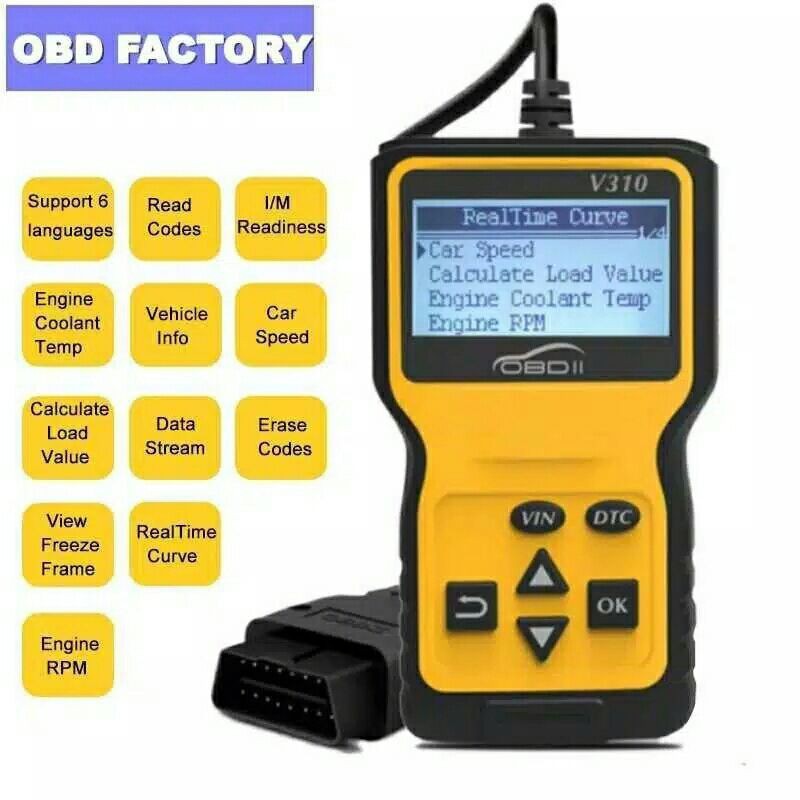 Scanner mobil OBD 2 High Quality