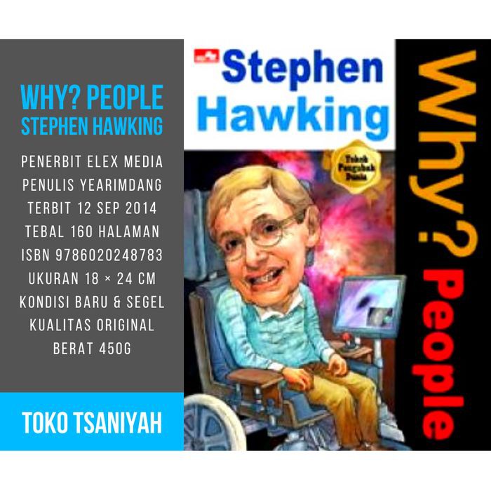 Buku Edukasi Anak Why People Stephen Hawking Buku Cerita Anak Biografi Shopee Indonesia