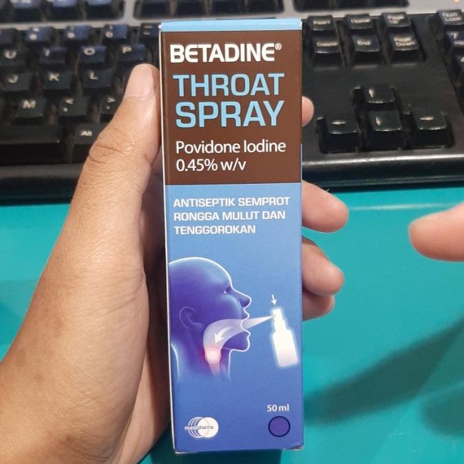 [[ Eferiusaya ]] betadine sore throat spray