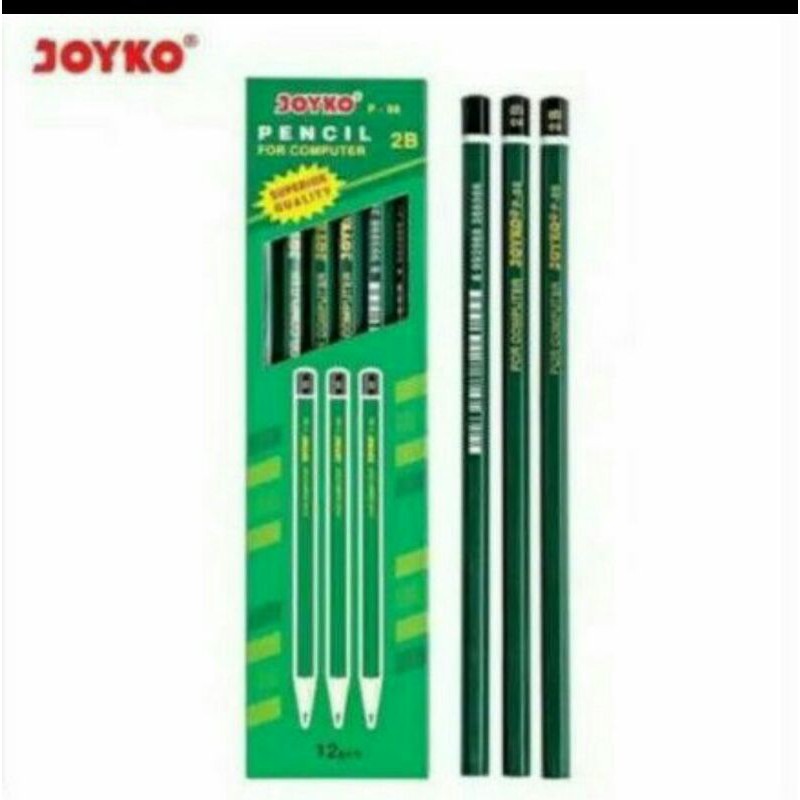 

PENCIL 2B JOYKO HIJAU eceran