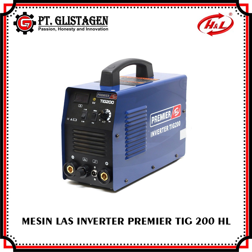 Mesin Las TIG 200 / Travo Las TIG 200 Inverter Premiere H&amp;L