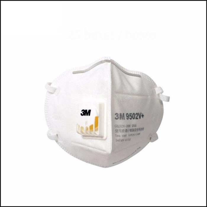 Masker 3M N90 9001 9001V 9002V 9002VZ N95 9501+ 9502+ 9501V+ 9502V+ Anti Polusi Asap Virus Bakteri