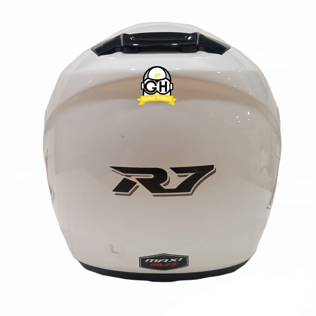 NHK R7 SR SOLID WHITE HALF FACE TERBARU KYOTO GALAXY