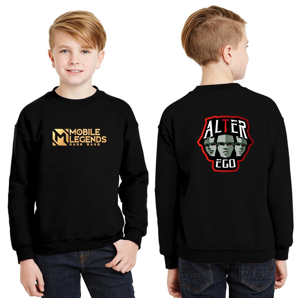 Kaos Anak ML ALTER EGO ESPORT - sweter ML ALTER EGO - Kaos Mobile legend ALTER EGO / Sweater ML ALTE