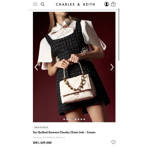 Preloved Tas CK / Charles n keith Original store