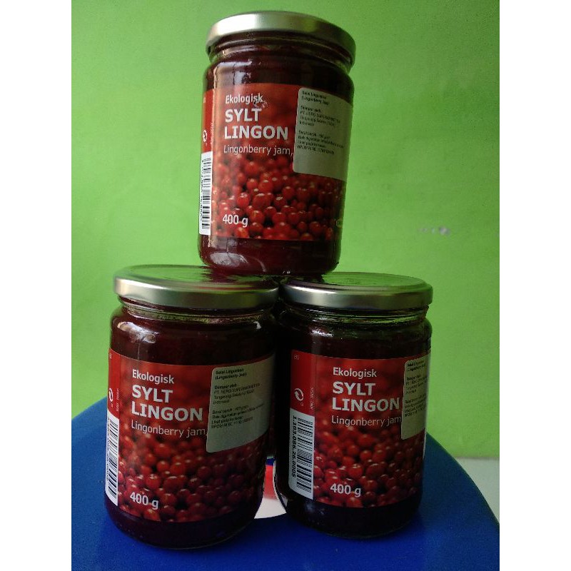 

SYLT LINGON Pure Selai Lingonberry Jam Terlaris Khas IKEA *LIMITED*