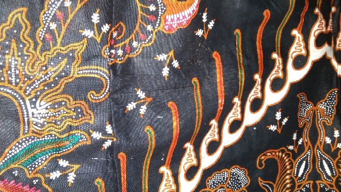 Maura Couple - Sania Ruffle Batik Couple Ori Ndoro Jowi Dnt Garansi Kebaya Modern - Set Couple Adara