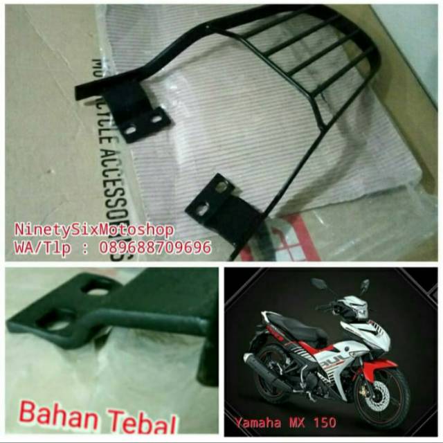 HARGA HEMAT Breket Bracket Braket Box Motor Yamaha MX KING 150 not kappa shad givi