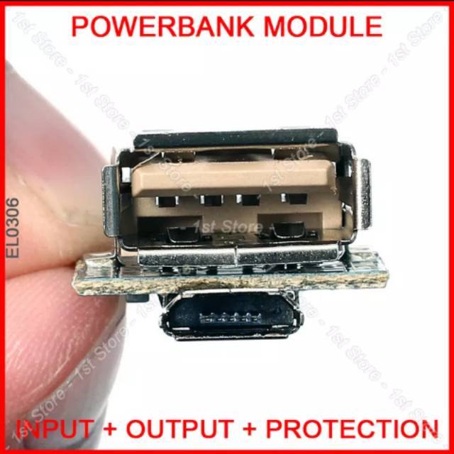 Modul kit powerbank 3 in 1, diy power bank 1 usb uotput