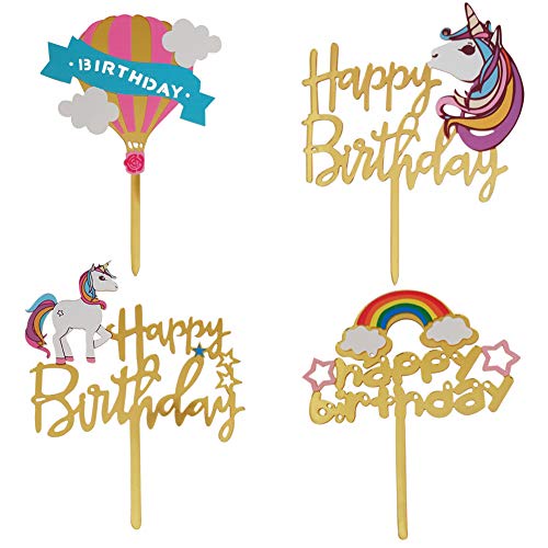 CAKE TOPPER UNICORN / CUP CAKE KARAKTER