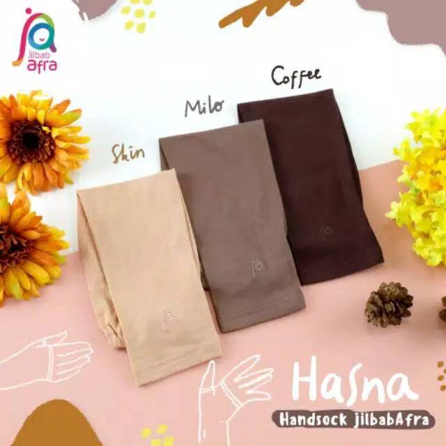 HANDSOCK HASNA - jilbab afra - handsock afra - handsock kaos - handsock jempol