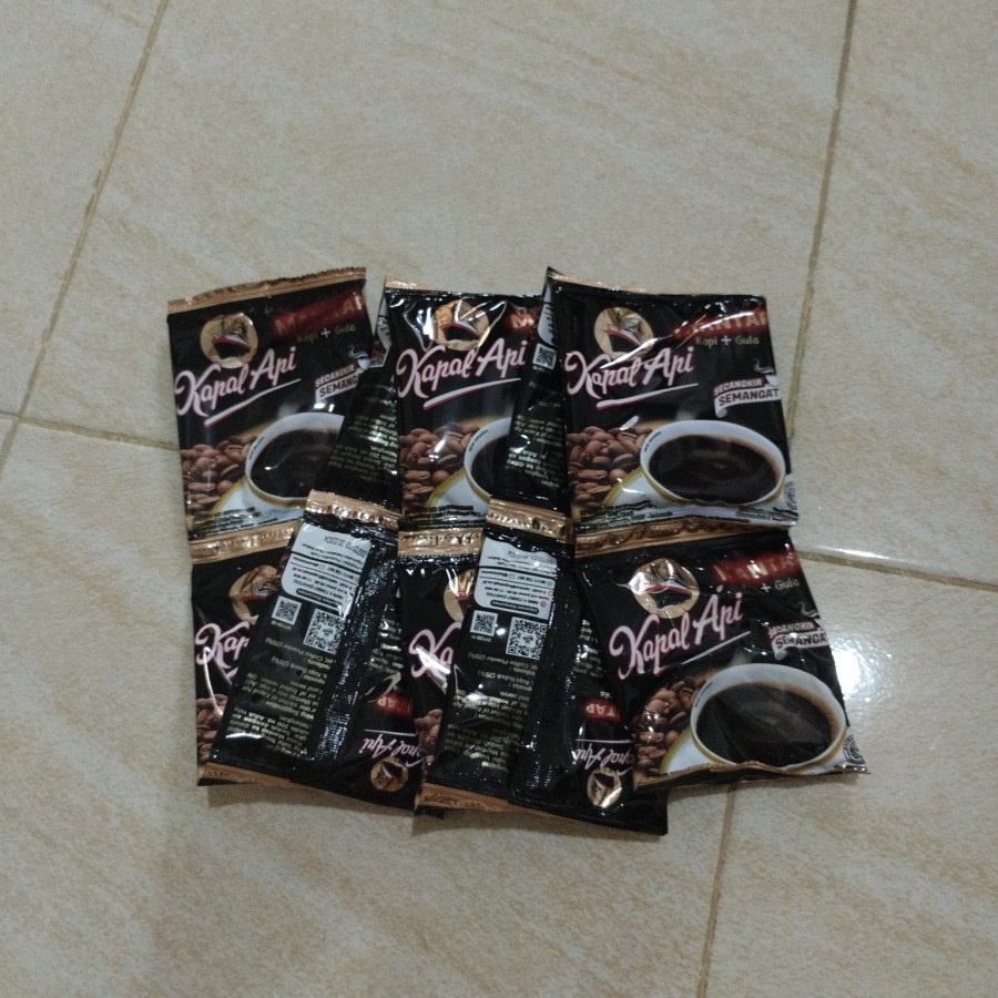 

Kopi Kapal Api MANTAP (Kopi + Gula) - 1 renteng (10 sachet x 25 gr)