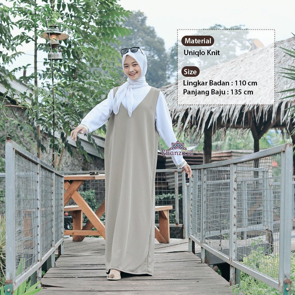 Overall Wanita Dress Fashion Muslim