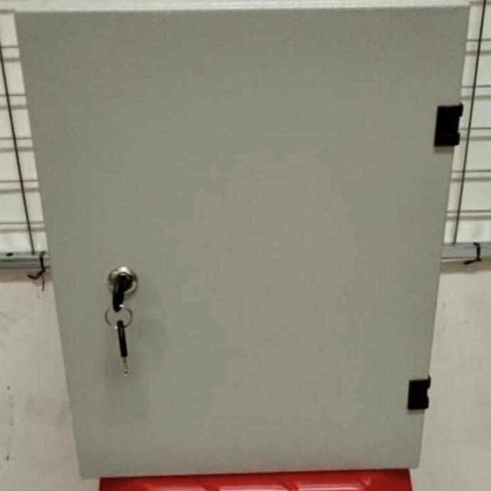 box panel listrik 20x30x15cm indoor outdoor 1 2 kunci lock box pln   outdoor terpercaya