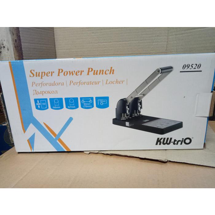 

Delia | Pembolong Kw-Trio 9520 Super Power Punch 2 Lubang