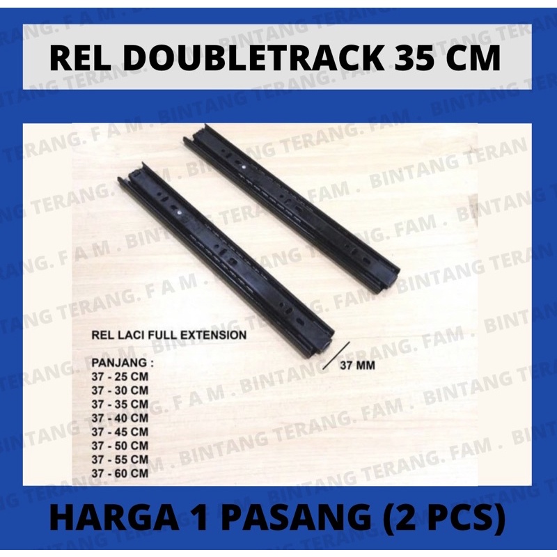 Rel double track 35 cm / rel laci full / rel laci huben