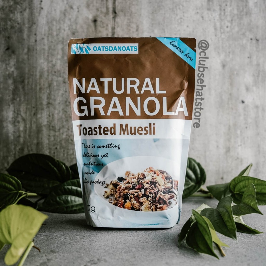 

OATSDANOATS GRANOLA TOASTED MUESLI, 500GR