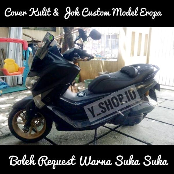 Custom Sarung Kulit Jok Motor Nmax New 2022 Variasi Eropa Press Pnp