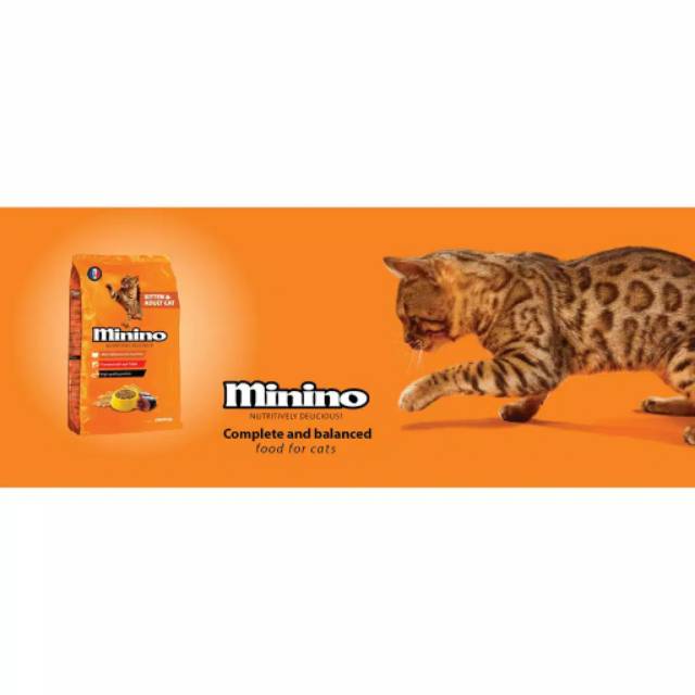 MININO KITTEN ADULT TUNA 500gr REPACK / makanan kucing hewan pakan / cat food / dray food / pet