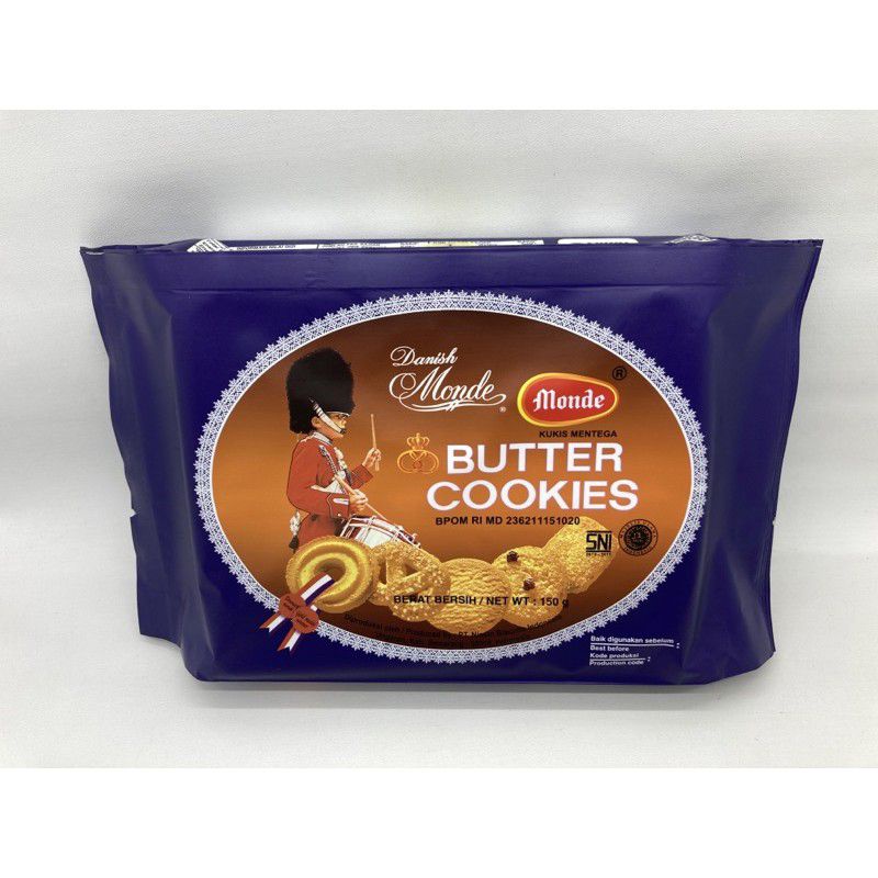 

MONDE Danish Monde Butter Cookies 150g