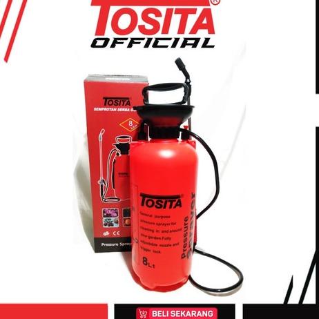 ☻ Sprayer manual 8L 5L 2L Manual Sprayer Merek TOSITA DAN COSMEC alat semprot hama/tank semprot plas