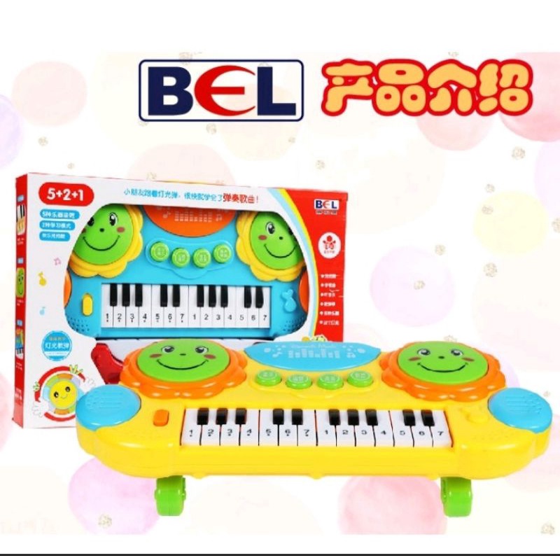 Mainan Pat Drums &amp; Piano Anak alat musik Edukasi-kado/Hadiah Anak Birthday