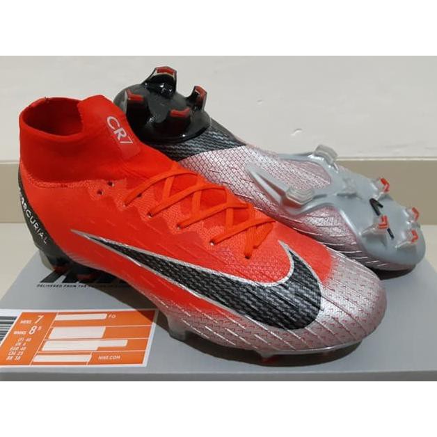 BI9 SALE Sepatu Bola - Soccer Nike Mercurial Superfly VI Elite CR7 Crimson - FG SDWD