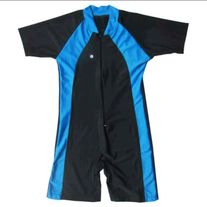 Baju Renang Anak Polos Unisex Diving Pendek 1 2 3 4 5 6 7 8 9 10 11 12 Tahun Laki Laki Perempuan