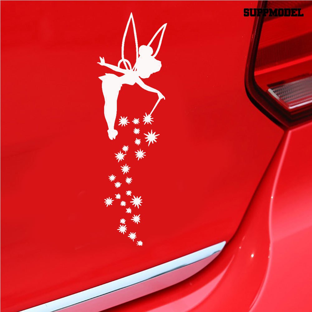 Supmodel Fairy Lovely Car Vehicle Body Window Reflective Decals Sticker Decor