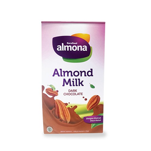 ALMONA Almond Milk Powder ASI BOOSTER with Daun Katuk, Dark Chocolate