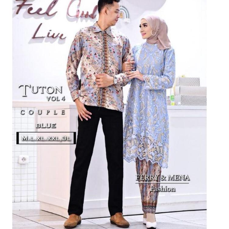 LANGSUNG ATC.. Kebaya couple tunik/Kebaya modern/Kebaya wisuda/tunik/kebaya/couple