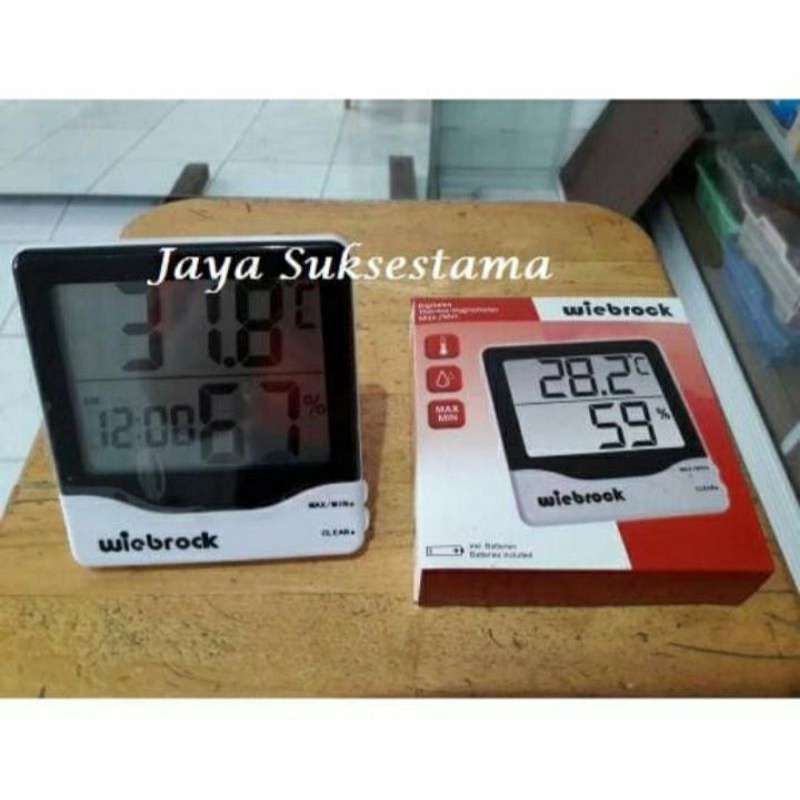 Thermometer Hygrometer Digital Wiebrock