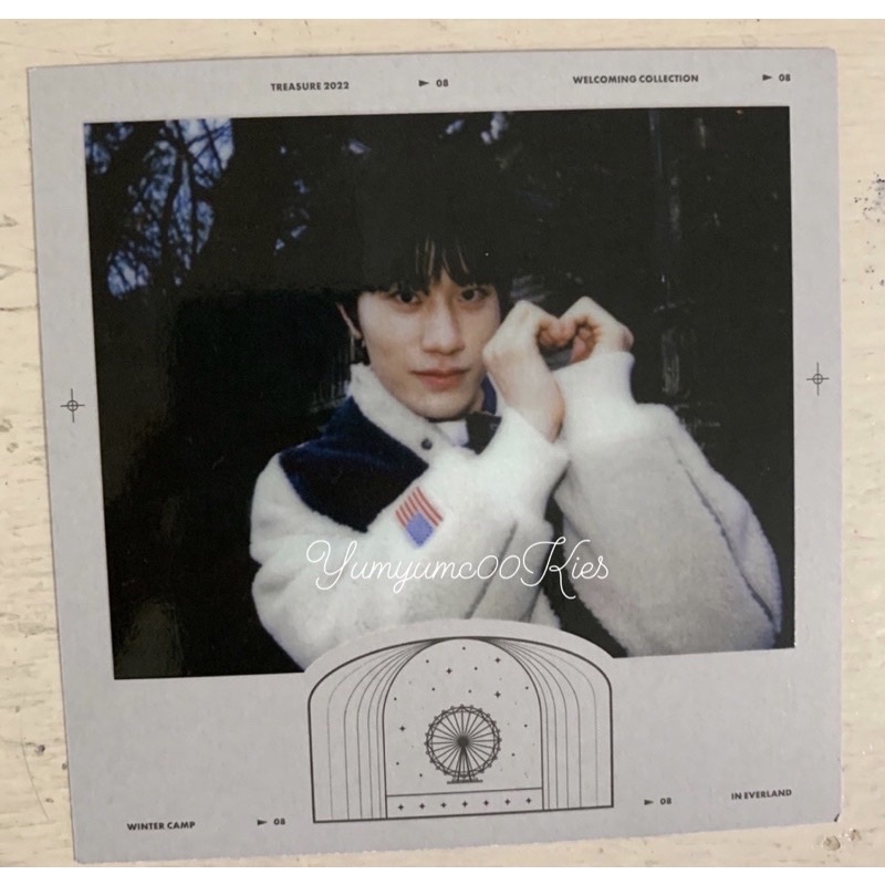 treasure welcol welcoming collection polaroid yedam 2022