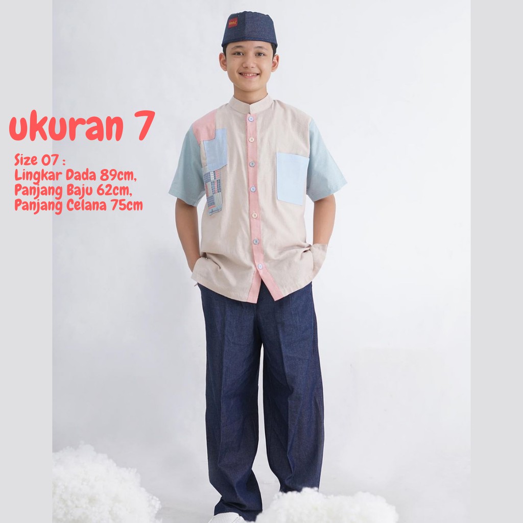 Baju Muslim Anak Laki Laki DANNIS uk.7 Jual Koko Anak Setelan Baju Muslim Anak Laki Laki Terbaru