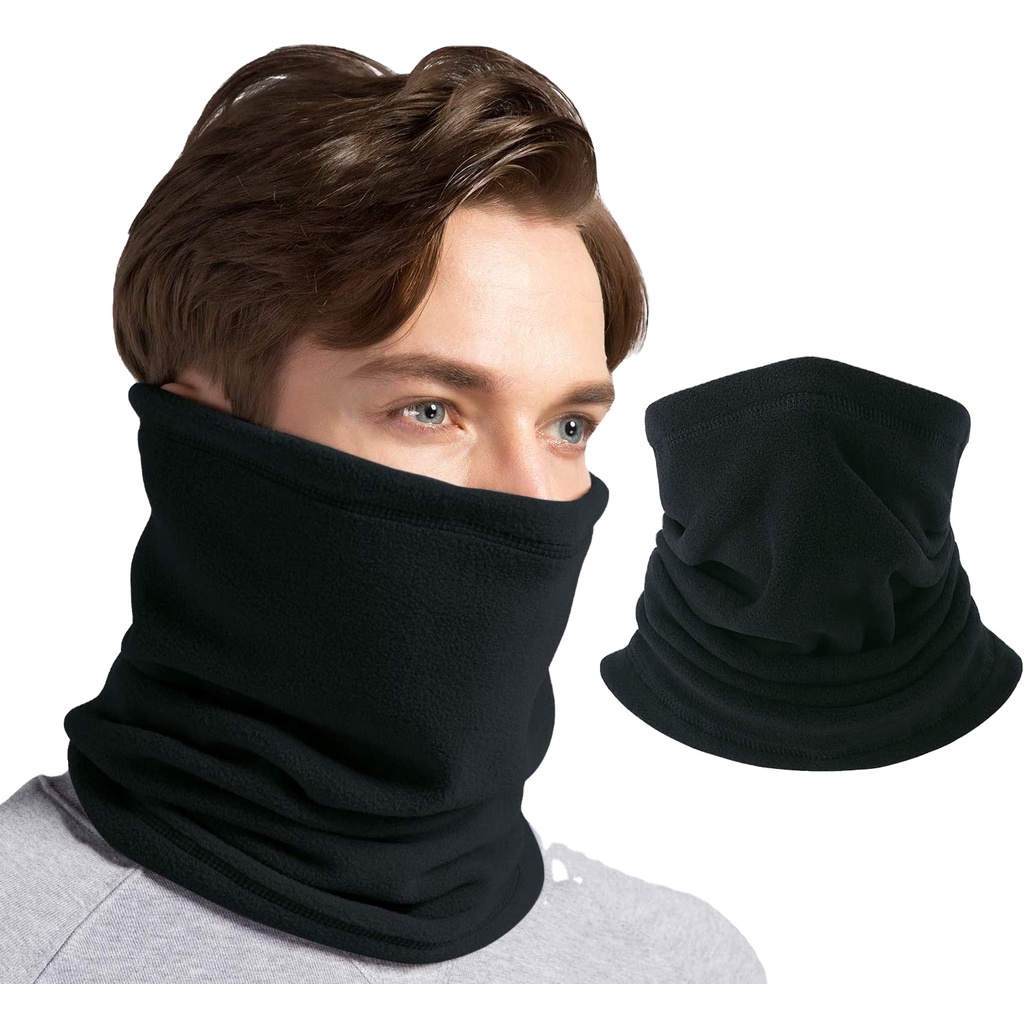 Masker Buff Baf Hitam Sepeda motor Bandana Balaclava Slayer Scarf