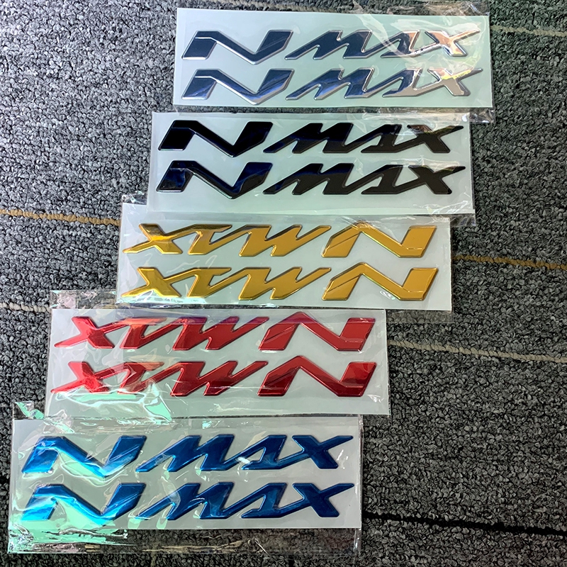 Stiker Emblem Logo N-Max N-Max 155 250 400 3d Untuk Motor Yamaha