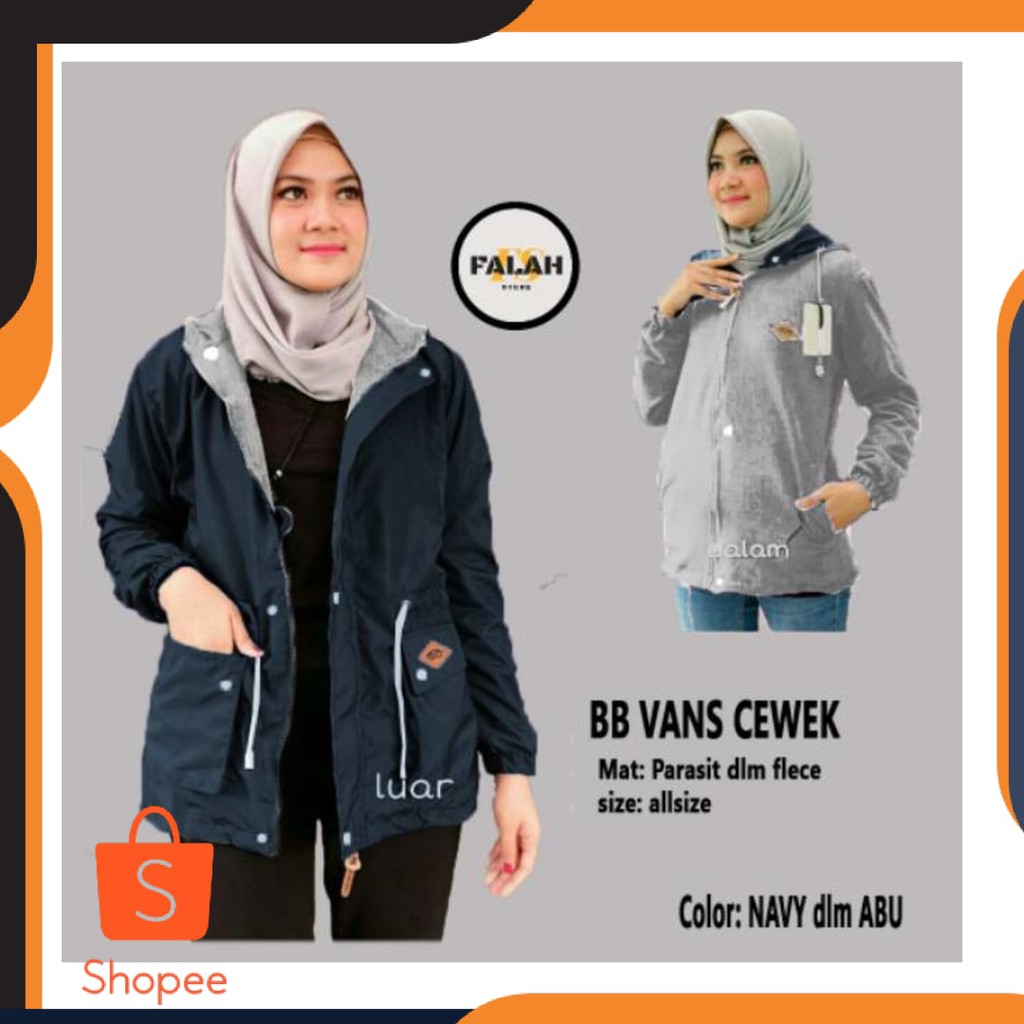 NEW BEST SELLER  - Jaket BB VANS Cewek
